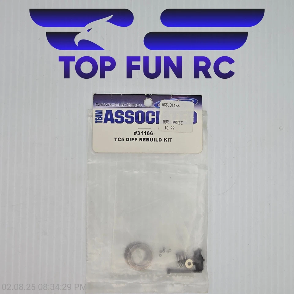 Team Associated 31166 Differential Rebuild Kit For TC5 - Image 1 of 1