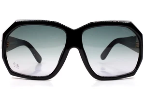Gafas de sol Tom Ford TF266 01B Elise negras marrones degradadas de lujo Italia 61-13 mm - Imagen 1 de 14