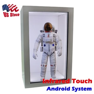 32in Smart LCD Transparent Showcase 3D Transparent Cabin Display Infrared Touch - Picture 1 of 9