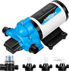 Water Pressure Pump 115VAC 4 GPM 45 PSI Diaphragm Water Pump - Picture 1 of 7