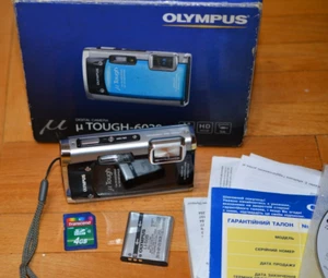 Olympus Stylus Tough 6020 14.0MP Digital Camera Memor Сard - Picture 1 of 16