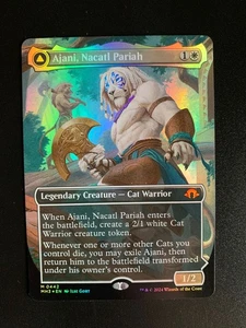 MTG Magic the Gathering x1 Ajani, Nacatl Pariah Avenger Foil Modern Horizons - Imagen 1 de 2