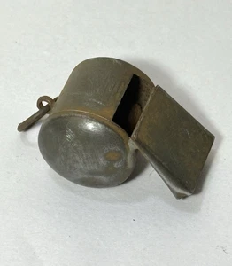 Vintage 1-1/2" Metallpfeife unbekannte Marke - Bild 1 von 6