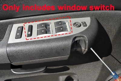 DRIVER SIDE POWER WINDOW SWITCH FOR 07-14 SILVERADO SIERRA 1500 2500 3500 NEW - Image 1 of 4
