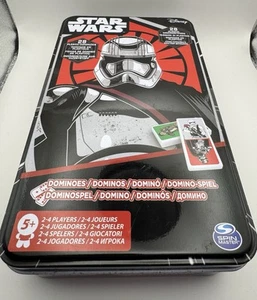 Disney Star Wars Dominoes Set - 28 Pictured Dominoes Lucasfilms Spinmaster - Picture 1 of 4