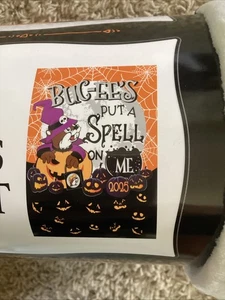 Buc-ee's PUT A SPELL ON ME Halloween 2025 Soft Plush Throw Blanket 50" x 70" NWT - Picture 1 of 2