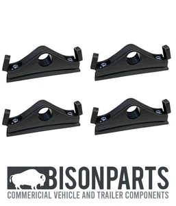 WING STAY MOUNTING BRACKETS 35MM IT35 FITS TRUCK & TRAILER APPLICATIONS PKT 4 - Picture 1 of 15
