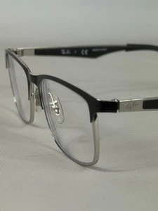 Ray-Ban RB1052 4055 Youth Eyeglasses Silver Black FRAME 49-15-130 Frames Only - Picture 1 of 14