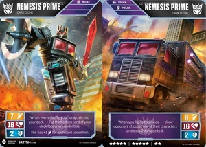 Transformers TCG: Nemesis Prime // Dark Clone (Energon Edition) [Mint/NM] from s - Picture 1 of 1