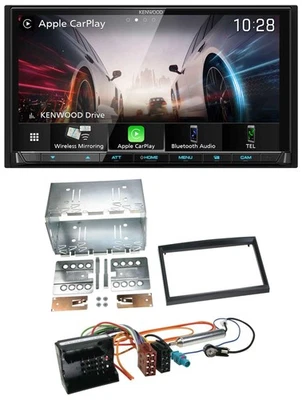 Kenwood MP3 2DIN USB DAB Bluetooth Autoradio für Citroen Berlingo C2 C3 Jumpy Pr - Bild 1 von 4