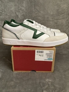 Vans Lowland CC JMP R Low-Top Mens Size 11.5 Court Green White Leather Suede - Picture 1 of 18