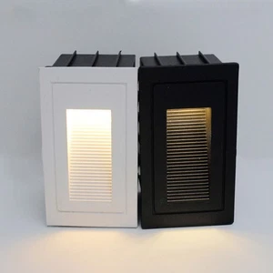 2 Pcs Outdoor Aluminum Alloy Recessed LED Stair Light Ladder Lamp - Picture 1 of 11