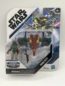 Figura de acción Star Wars Mission Fleet BOBA FETT 2,75" Disney Hasbro TOTALMENTE NUEVA - Imagen 1 de 5