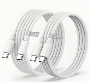 USB-C auf USB-C Kabel für Samsung & iPhone 16 15 Pro Max Schnell Ladegerät Typ C-C - Bild 1 von 1