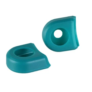 Race Face Crank Boots: For Alloy Cranks 2-Pack Turquoise - Picture 1 of 1