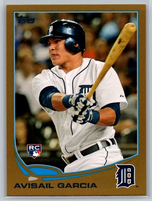 Avisail Garcia 2013 Topps Gold Rookie Card RC /2013 #199 Detroit Tigers - Image 1 of 2