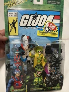 G.I. JOE gi joe 2004 Comic Book 3 Pack Hasbro Serpentor/Scrap Iron/Firefly MOC! - Picture 1 of 11