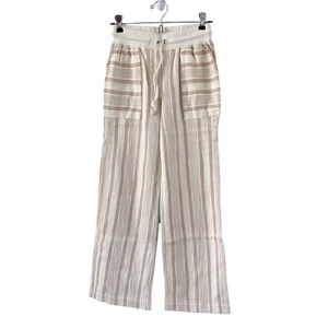 Faherty Day Tripper Hose Damen Gr.XS Daytripper Streifen Rosa Creme Beige - Bild 1 von 10