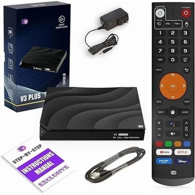 VSEEBOX Make an offer! 2025 Vsee Box V3 Plus Android 11 Streaming Media Player