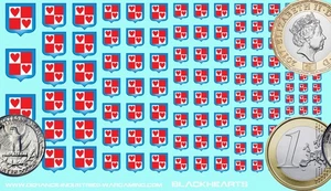 Blackhearts - Waterslide Decals for Battletech - Picture 1 of 1