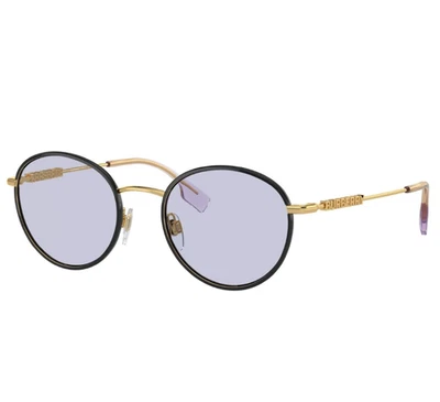 Gafas de sol BURBERRY BE3148D 10171A marco negro lentes lila 51 mm Foto 1 de 4