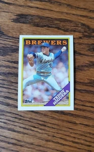 Topps Teddy Higuera 1988 #110 - Imagen 1 de 2
