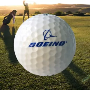 Palla da golf logo Boeing (1) Titleist DT SoLo usata - Foto 1 di 4