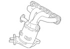 Genuine Kia Catalytic Converter With Integrated Exhaust Manifold 28510-03HA4