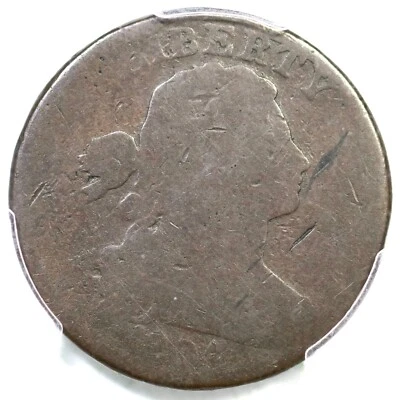 1804 S-266c R-2 PCGS AG 3 Draped Bust Large Cent Coin 1c - Image 1 of 3