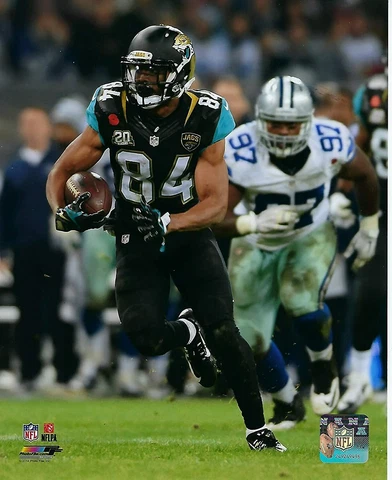 Cecil Shorts Jacksonville Jaguars NFL Action Photo (Size: 8" x 10") Cover