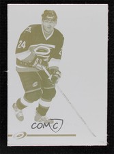 2001 Pacific Private Stock Titanium Printing Plate Yellow 1/1 Sami Kapanen 1vs