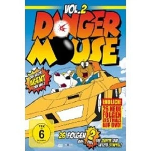 DANGER MOUSE "VOL 2 DIE 2. STAFFEL" 2 DVD TV SERIE NEW - Picture 1 of 1