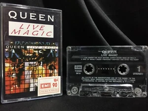 Queen Live Magic Cassette Tape (EMI 1986) - Picture 1 of 3