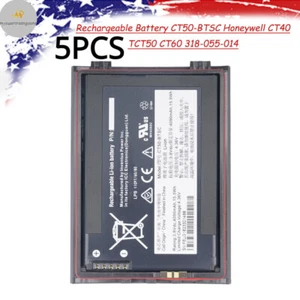 5PCS OEM Rechargeable Battery CT50-BTSC FOR Honeywell CT40 CT45 CT47 318-055-014 - Picture 1 of 1