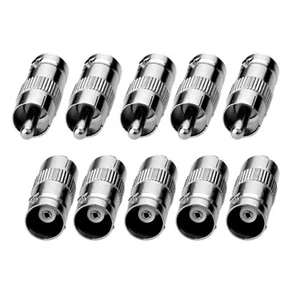 Adaptateur audio vidéo BNC vers RCA prise connecteur convertisseur pour surveillance CCTV - Photo 1/1