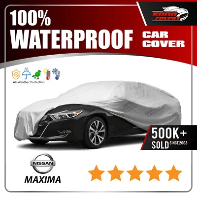 Se adapta. Funda coche Nissan Máxima 2015-2018 - 100 % impermeable transpirable resistente a los rayos UV Foto 1 de 4