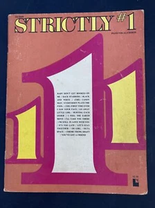 Strictly #1 Piano/Vocals/Chords Music Sheet book 17 Songs 1972 - Picture 1 of 8