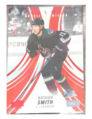 2022-23 Upper Deck Trilogy [Rookie Premieres Red] #101 Nathan Smith 257/299 - Image 1 of 2