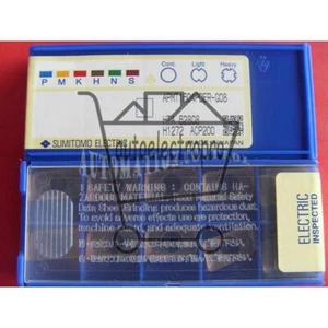 10 piezas/caja nuevo para insertos de carburo SUMITOMO APMT1604PDER-G08 ACP200~ - Imagen 1 de 3