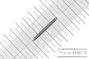 Zug-Feder 0,5mm Haken Öse 3x39,5mm 1,4kg Spiral Edel-stahl rostfrei Metall - Bild 1 von 1