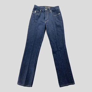 Guess Jeans Womens 29X31 Slim Boot High Rise Dark Wash Indigo Denim Y2K - Picture 1 of 13