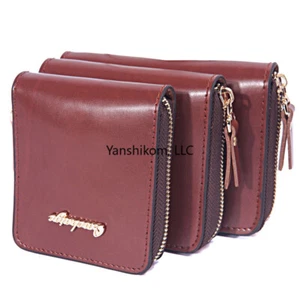 Trumpet Mouthpiece Pouch Case Bag 100% Handmade Leather Brown 4 Holders 2024 NEW - Picture 1 of 6