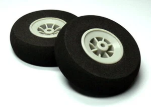 Modelo de avión RC 70 mm 2,75 pulgadas Neumáticos R/C Hobby Wheels (2 piezas) WH794 - Imagen 1 de 1