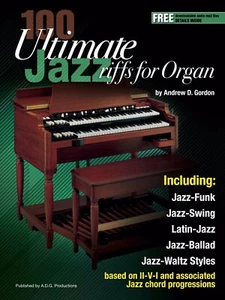100 Ultimate Jazz Riffs per organo libro/file audio - Foto 1 di 2