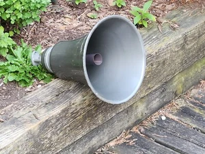 Atlas Sound Loudspeaker Public Address Speaker Horn 10" Dia 12W Vtg NO DRIVER - Picture 1 of 22