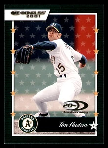 2001 Donruss #40 Tim Hudson - Picture 1 of 2
