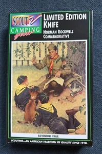 Camillus New York USA Pfadfinder Norman Rockwell Taschenmesser Adventure Trail - Bild 1 von 2