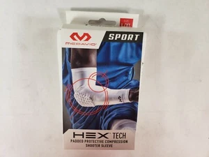 Mcdavid Sport Hex Tech Padded Protective Compression Shooter Sleeve Size L/XL - Picture 1 of 8