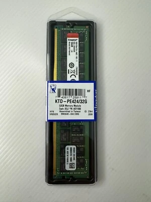Kingston Technology KTD-PE424/32G 32GB ECC Reg DDR4 Module 2400MHZ - Image 1 of 4