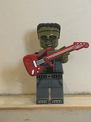lego minifigura serie 14 frankenstein con guitarra Foto 1 de 2
